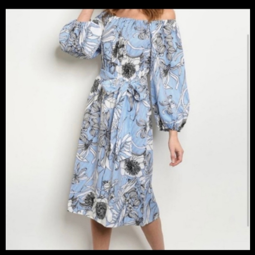 Christy & Co Floral Dress M